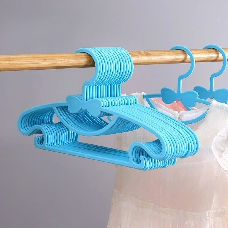 Closet Organizer Baby - Multi-Use Baby Clothes Hangers Cute Bowtie