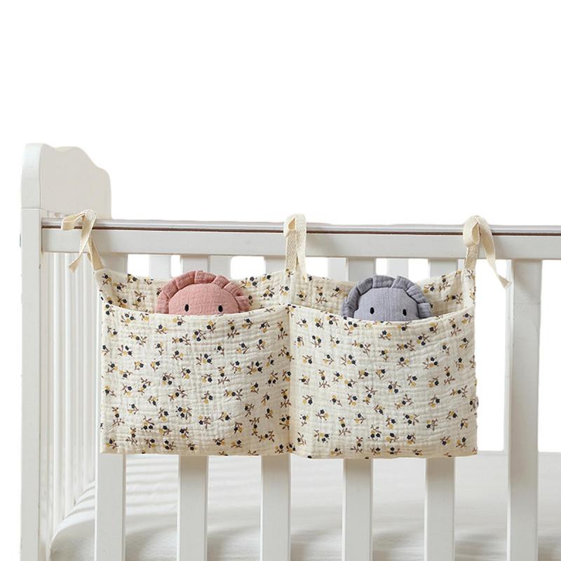 Baby Nursery Storage - Baby Crib Organizer Cot Caddy Bed