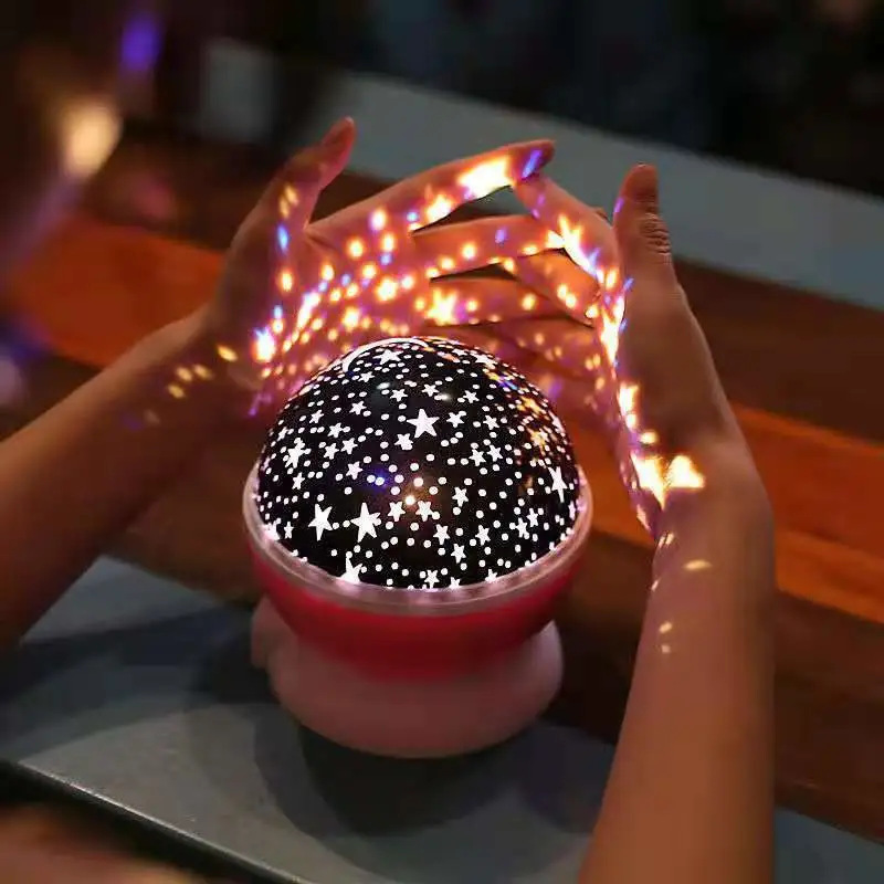 Baby Nursery Equipment - Night Lamp Projector Starry Sky Night