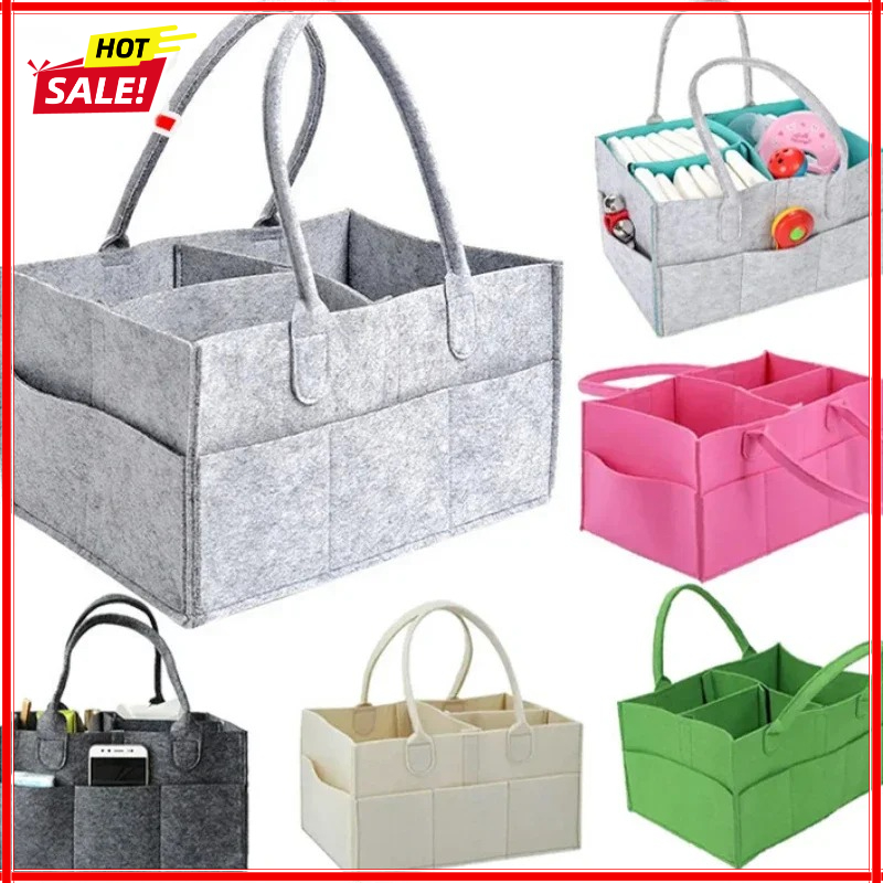 Baby Nursery Storage - Baby diaper ball bag Organizer Portable