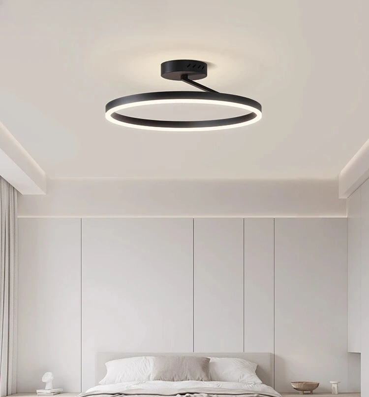 Baby Nursery Ceiling Light - Nordic Designer Aluminum Circle Ceiling Lights