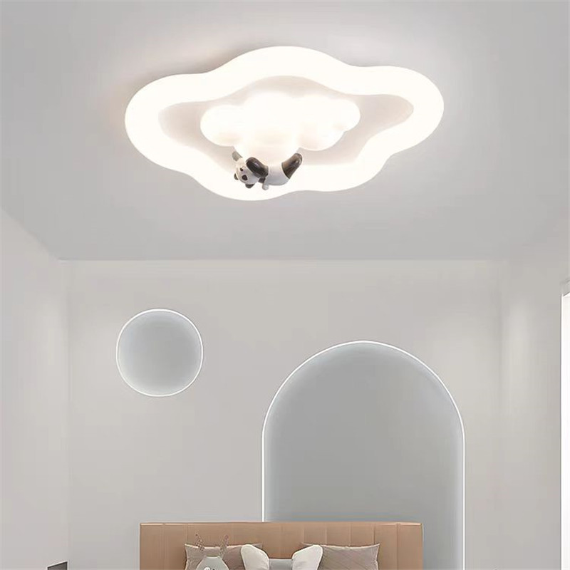 Baby Nursery Ceiling Light - Cute white Cloud ceiling Light LED