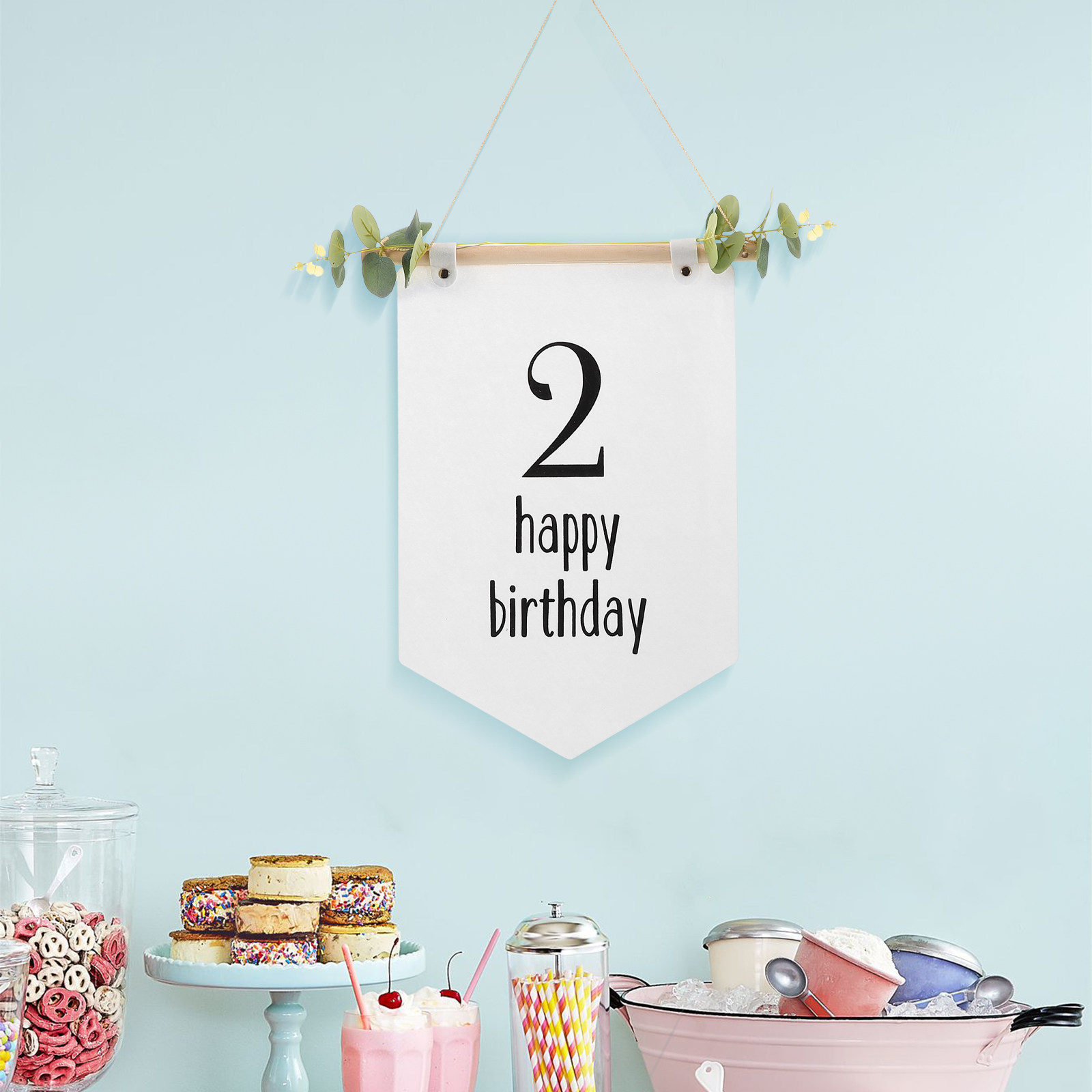 Felt Birthday Banner Baby Show - Baby Nursery Themes Boy review and price