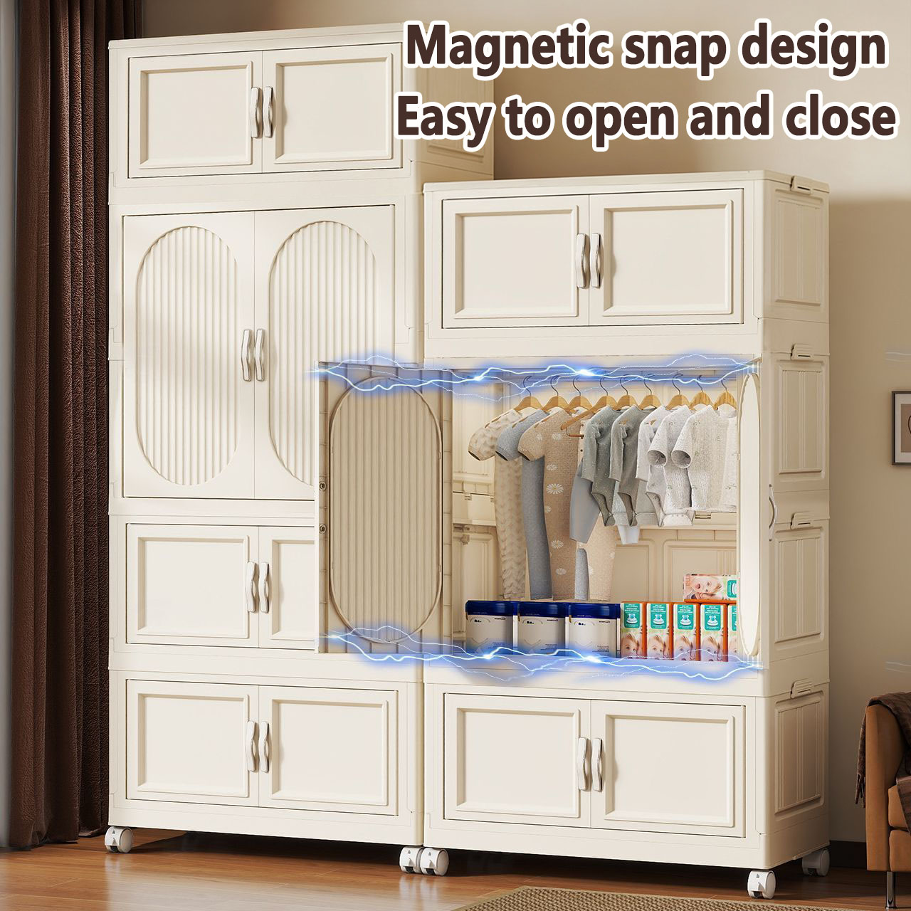 Folding Children's Wardrobe Ba - Closet Organizer Baby review and price
