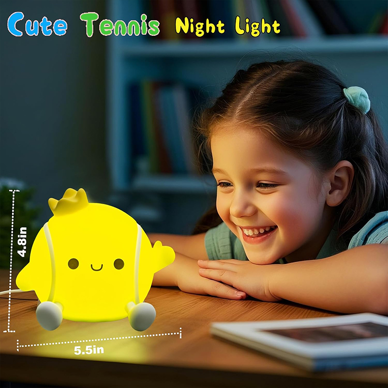 Cute Tennis Night Light Silico - Baby Nursery Equipment review and price
