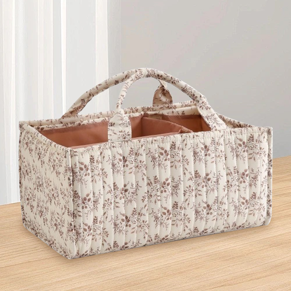 Floral Nursery Storage Basket  - Baby Nursery Storage review and price