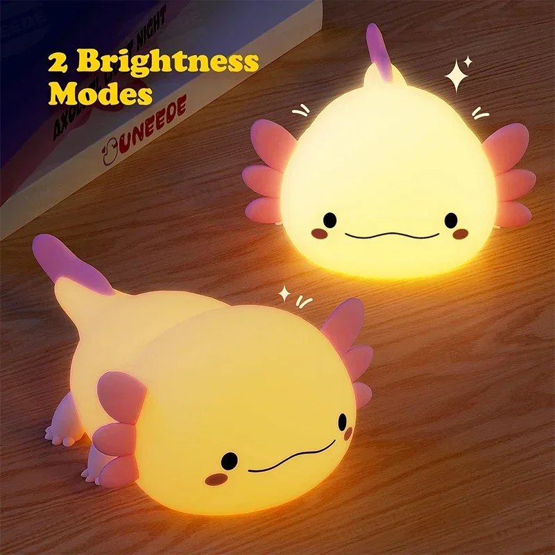 Cute Axolotl Night Light Silic - Baby Nursery Equipment review and price