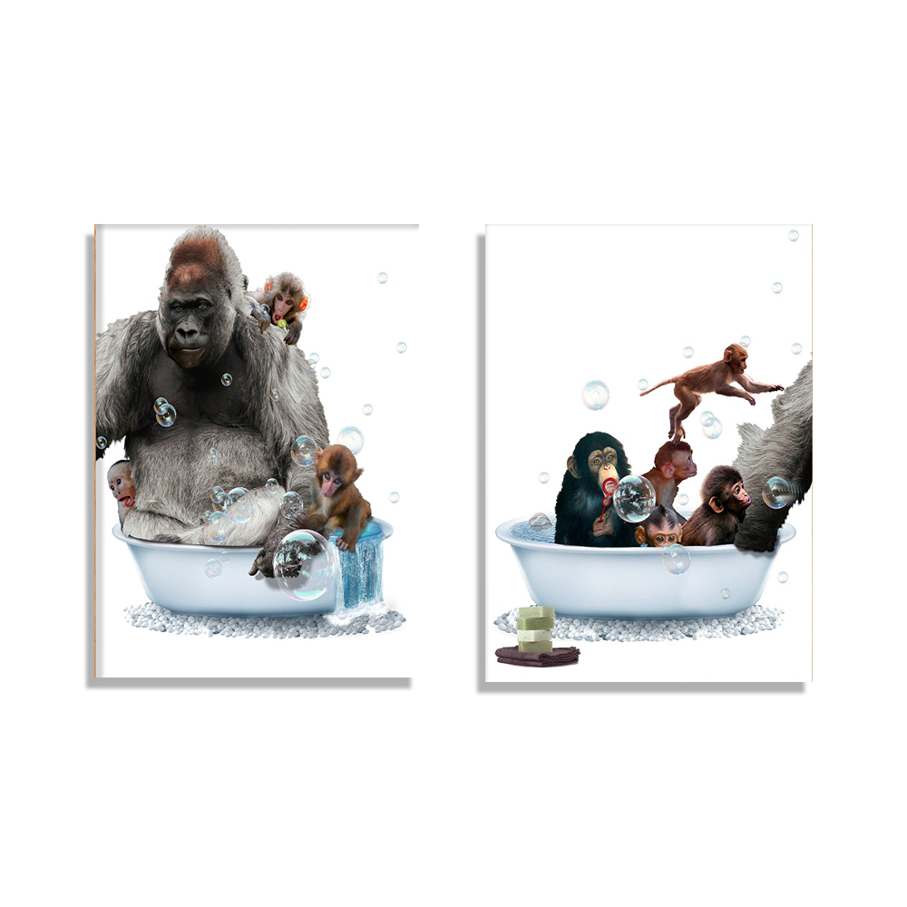 Gorilla Nursery Tub Print, Bab - Baby Zoo Nursery review and price
