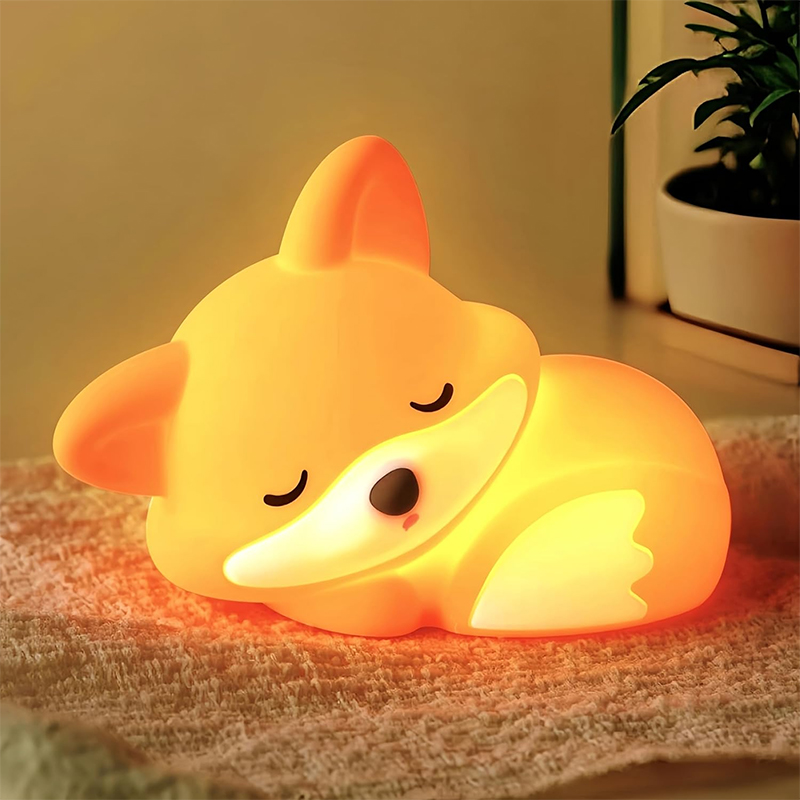 Cute Fox Animal Night Light Si - Baby Nursery Equipment review and price