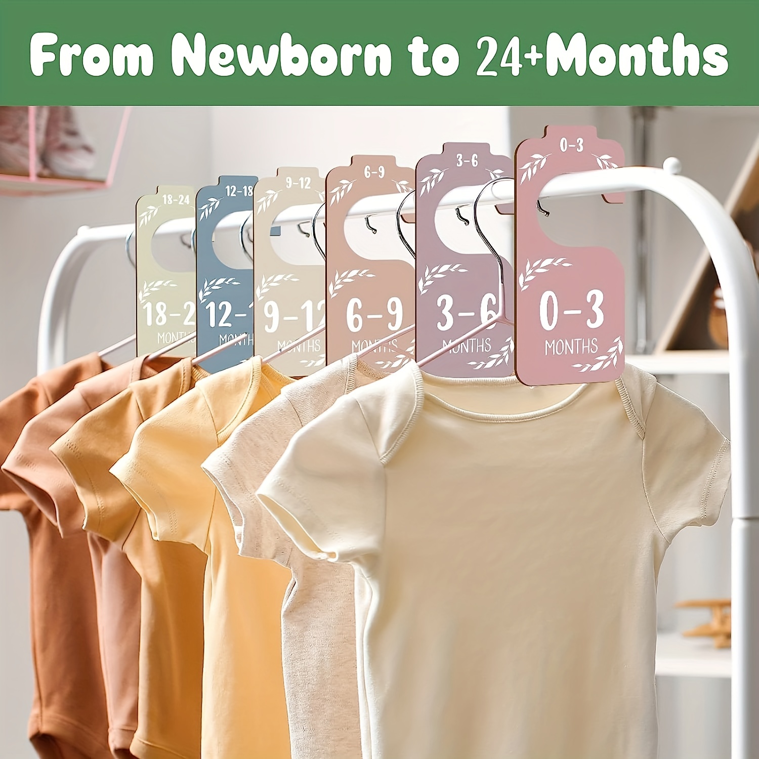 8pcs Wooden Baby Closet Divide - Closet Organizer Baby review and price