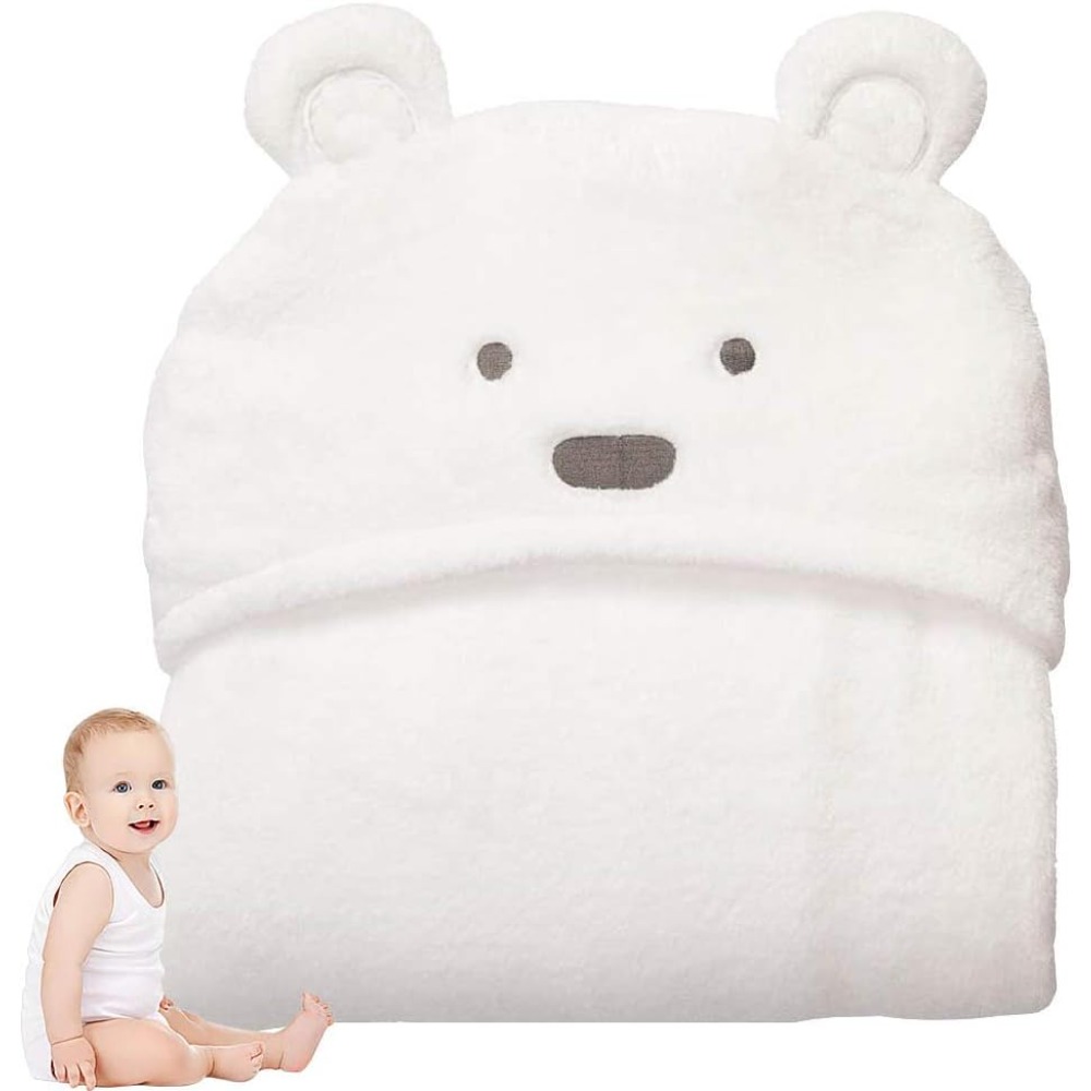 Cute Bear Hooded Towel for Kid - Baby Nursery Unisex review and price
