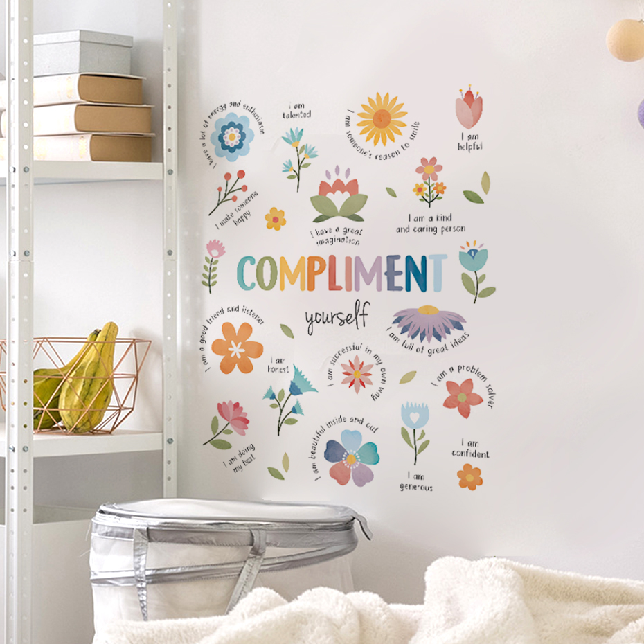English colorful inspirational - Baby Nursery Quotes Wall Art review and price