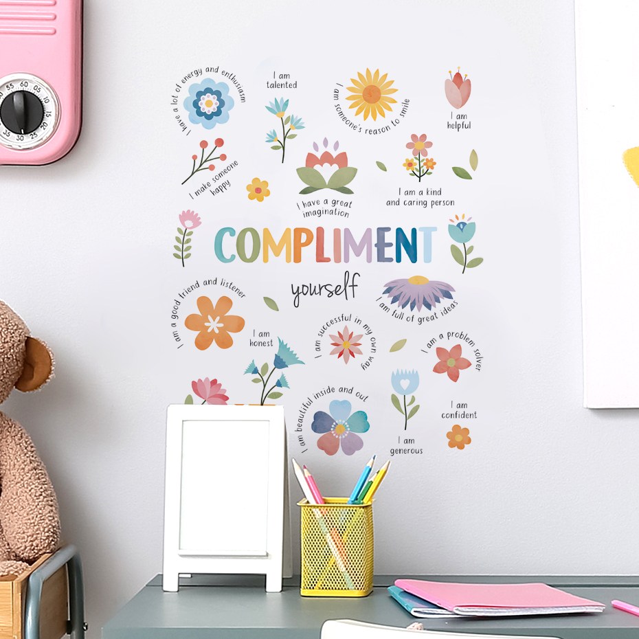 English colorful inspirational - Baby Nursery Quotes Wall Art review and price
