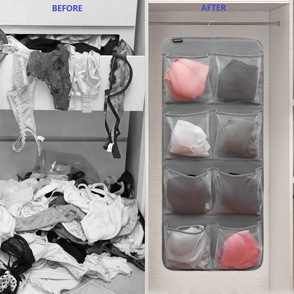 Dual-Sided Hanging Closet Orga - Closet Organizer Baby review and price