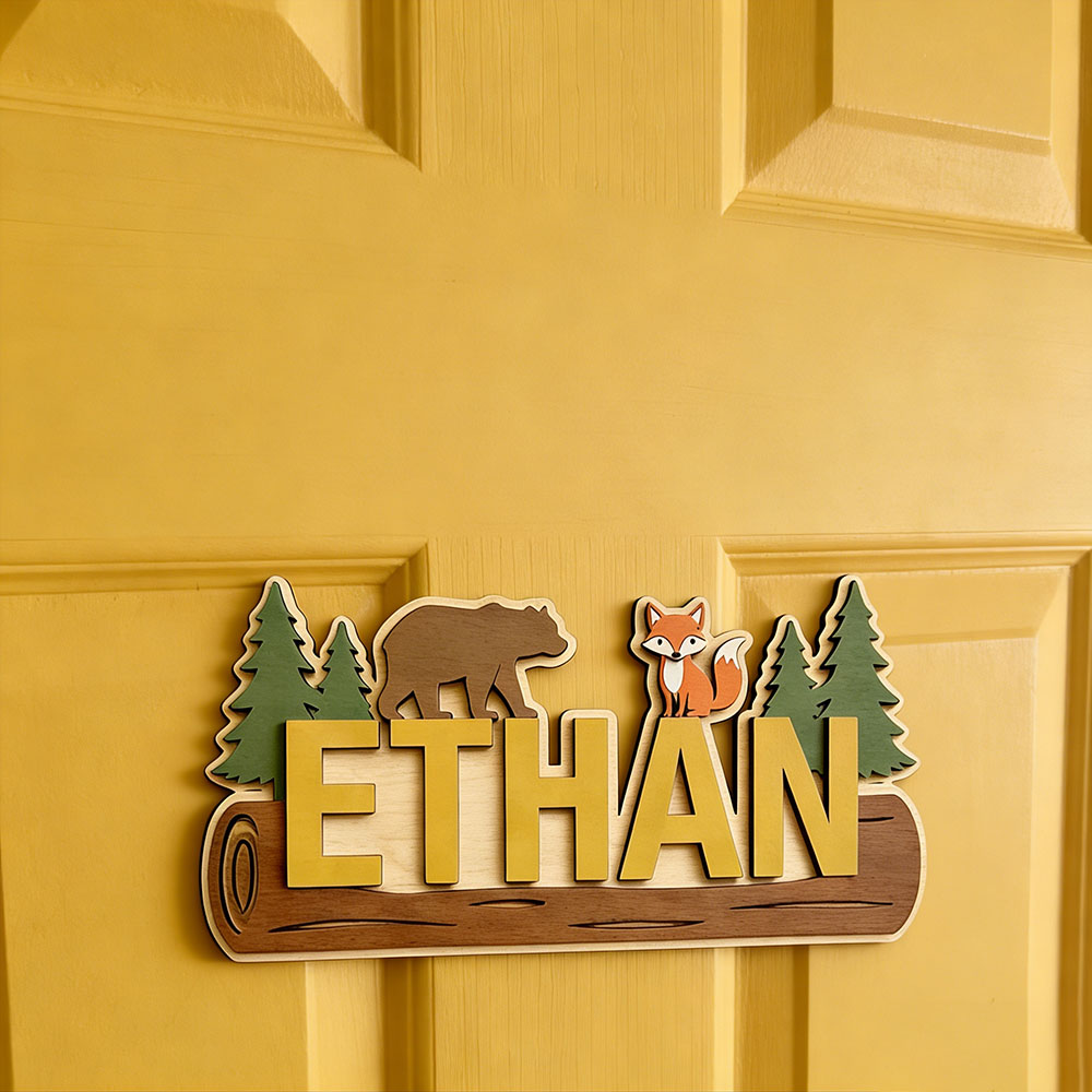 Woodland Forest Animal Persona - Animals Baby Nursery review and price