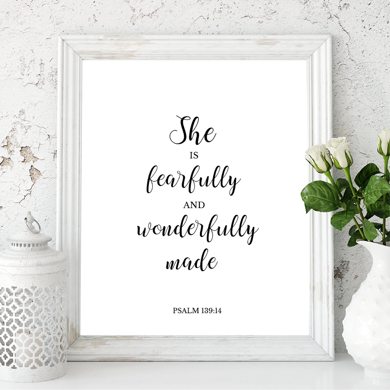Bible Verses Quote Christian W - Baby Nursery Quotes Wall Art review and price