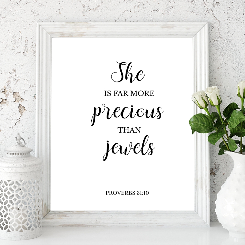 Bible Verses Quote Christian W - Baby Nursery Quotes Wall Art review and price