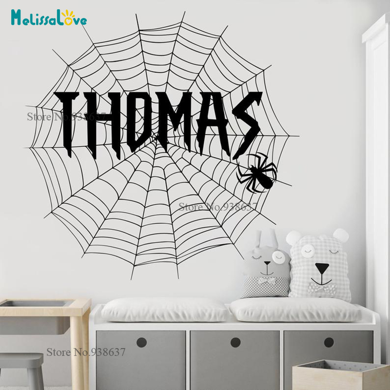 Spider Theme Stickers Personal - Baby Nursery Themes Boy review and price