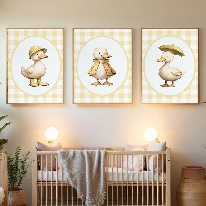 Silly Nursery Little Duck Yell - Baby Nursery Yellow Walls review and price