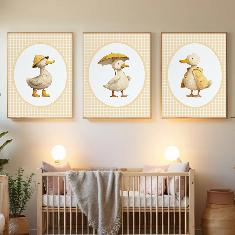 Silly Nursery Little Duck Yell - Baby Nursery Yellow Walls review and price