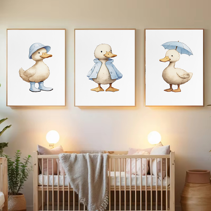 Silly Nursery Little Duck Yell - Baby Nursery Yellow Walls review and price