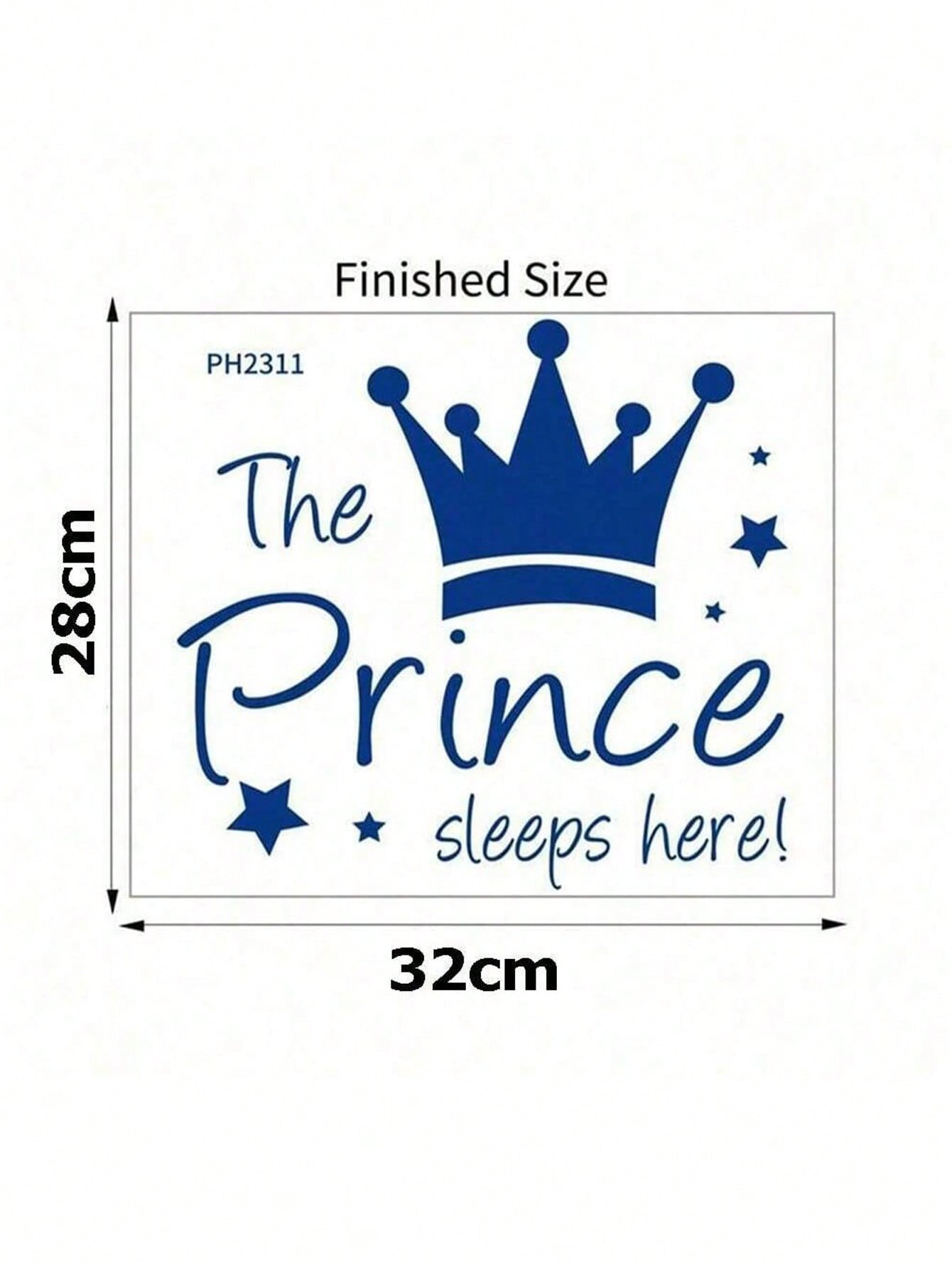 Removable Princess Crown Wall  - Baby Nursery Wallpaper Girl review and price