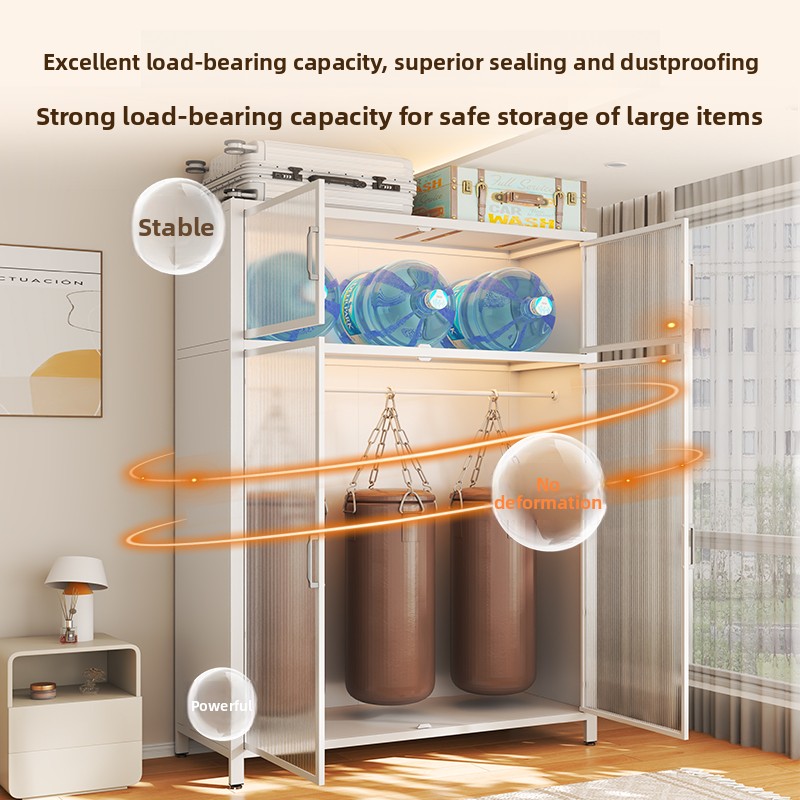 Steel Glass Wardrobe Closet Be - Closet Organizer Baby review and price