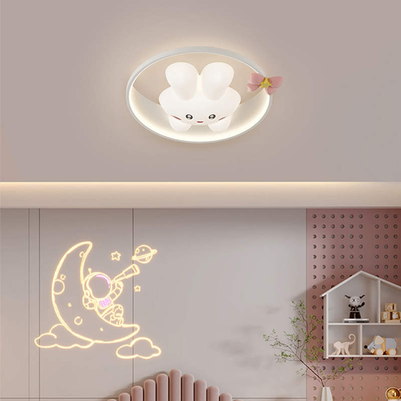New 3D Rabbit Ceiling Lamp Car - Baby Nursery Ceiling Light review and price