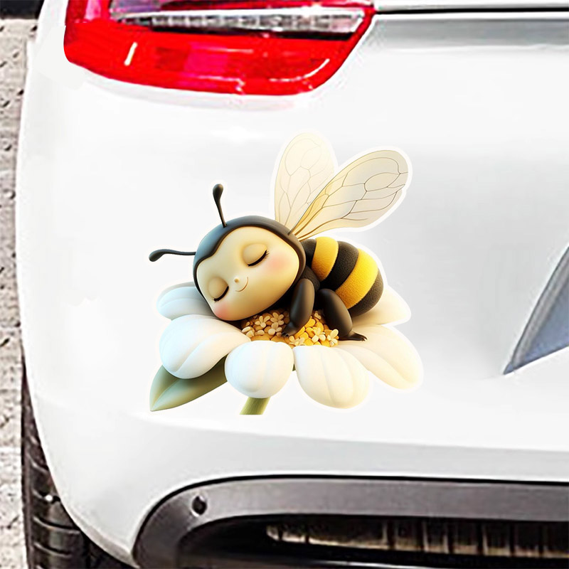 Bee Cute Bumblebee Car Sticker - Baby Nursery Yellow Walls review and price