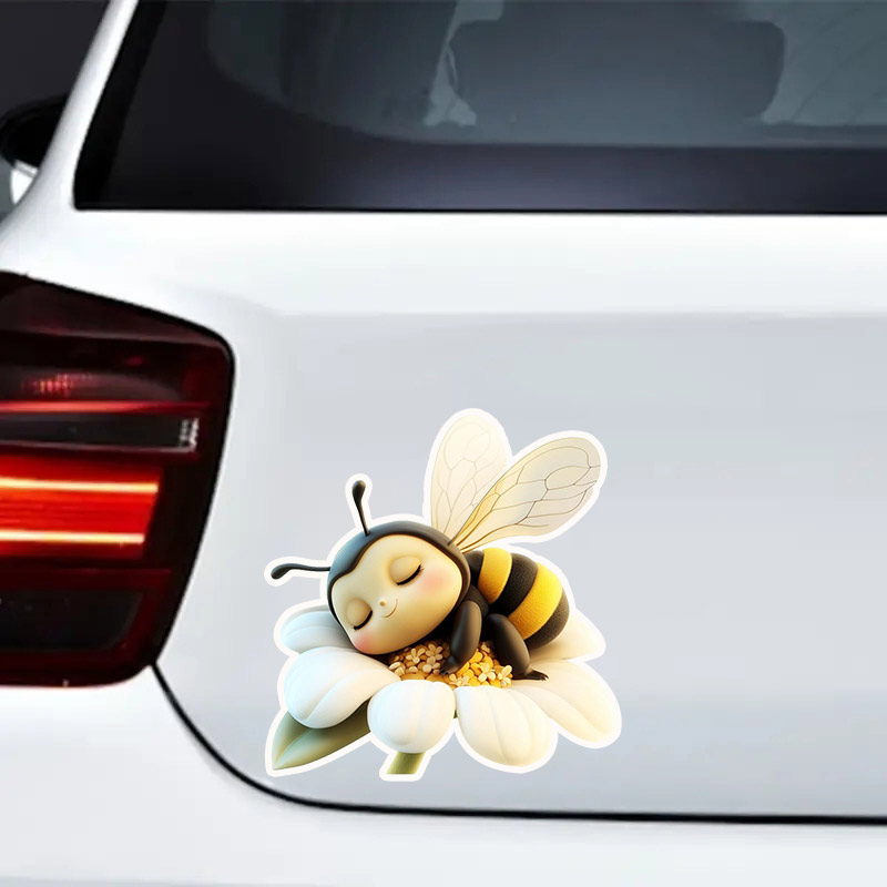Bee Cute Bumblebee Car Sticker - Baby Nursery Yellow Walls review and price