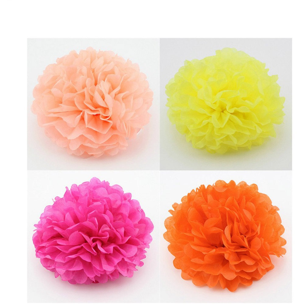 5Pcs Paper Flower Balls Small  - Baby Nursery Colors review and price