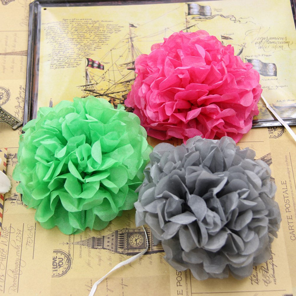 5Pcs Paper Flower Balls Small  - Baby Nursery Colors review and price