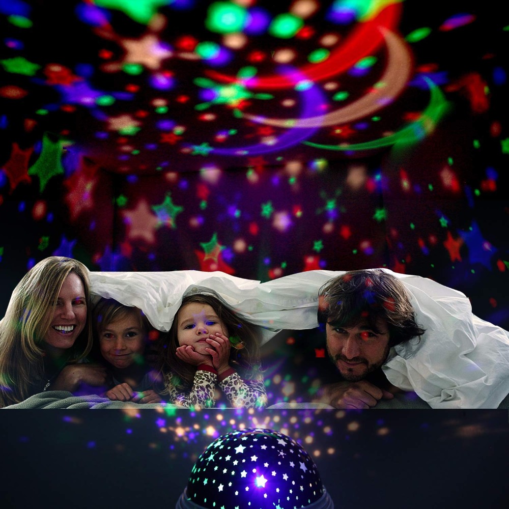 8 Colors Rotating Star Project - Baby Nursery Colors review and price