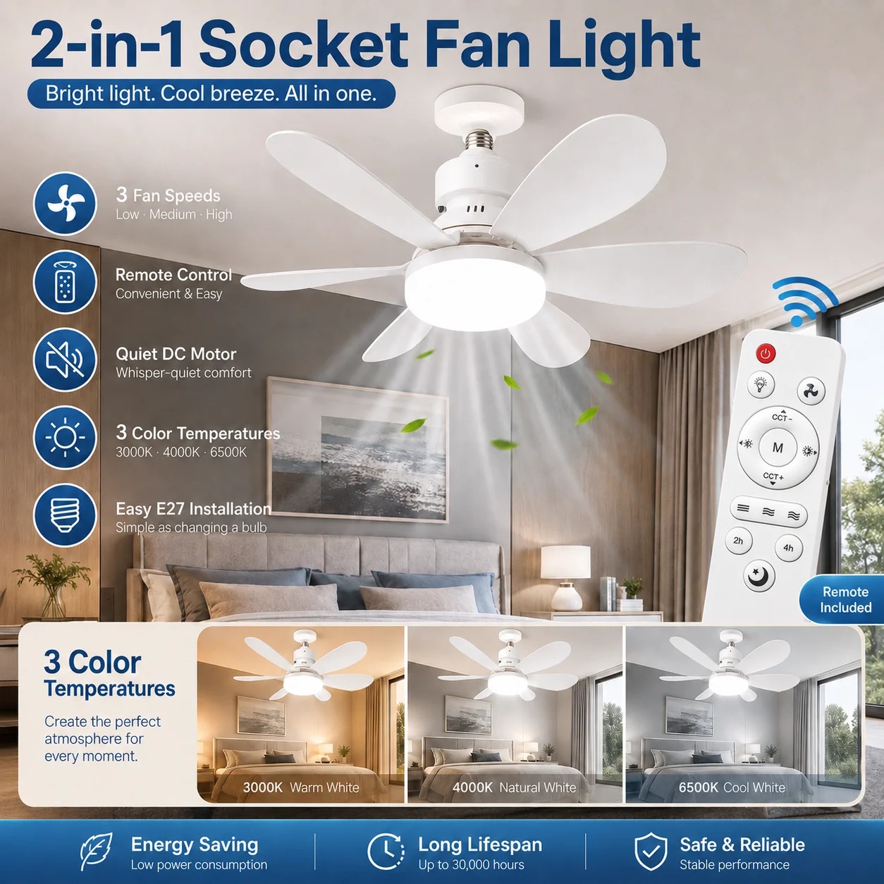 2026 Kids Room Ceiling Fan Lig - Baby Nursery Ceiling Light review and price