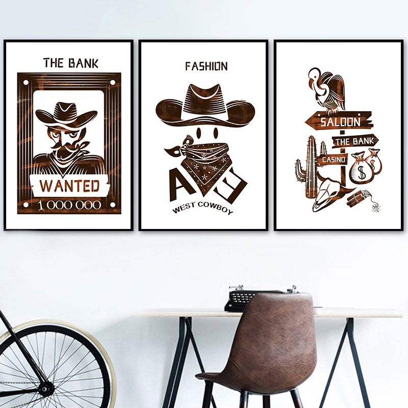 Child Room Cartoon Western Cow - Baby Nursery Mirror review and price