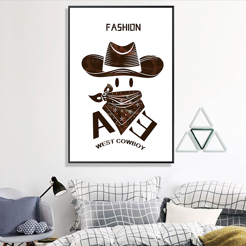 Child Room Cartoon Western Cow - Baby Nursery Mirror review and price