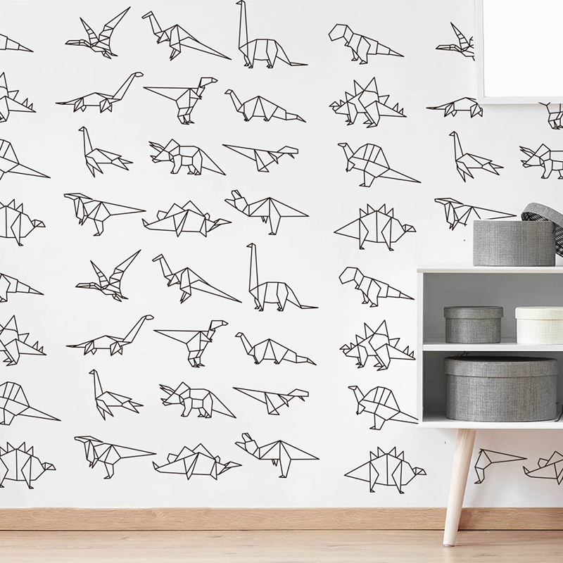 Cute Origami Dinosaurs Animal  - Baby Zoo Nursery review and price