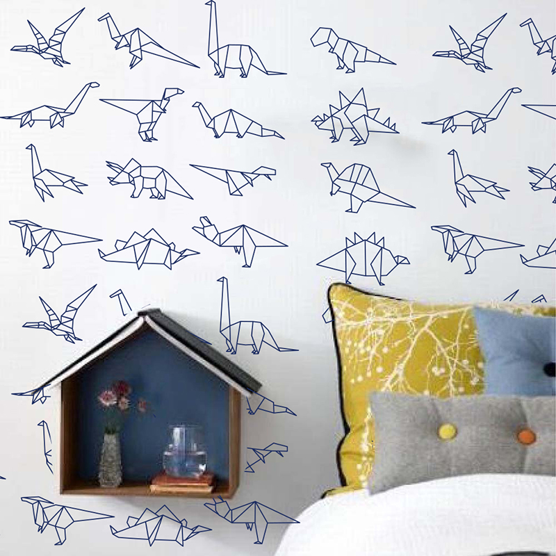 Cute Origami Dinosaurs Animal  - Baby Zoo Nursery review and price