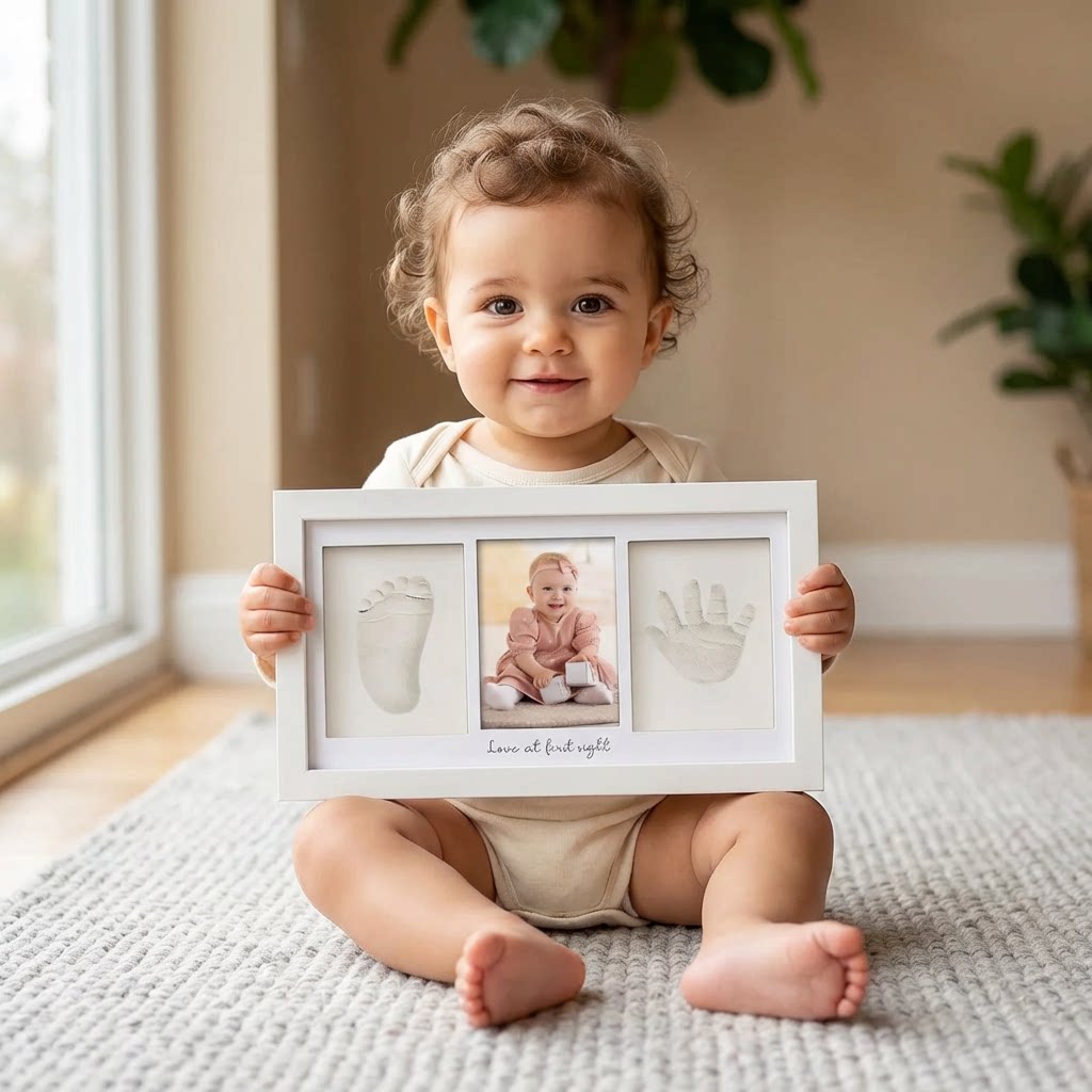 Baby Handprint Footprint Clay  - Baby Nursery Unisex review and price