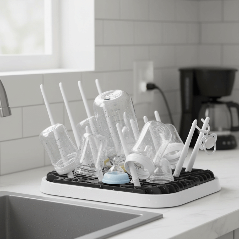 Foldable Baby Bottle Drying Ra - Baby Nursery Storage review and price