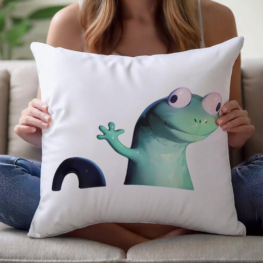 Cute Cartoon Frog Pillowcase C - Baby Nursery Themes Boy review and price