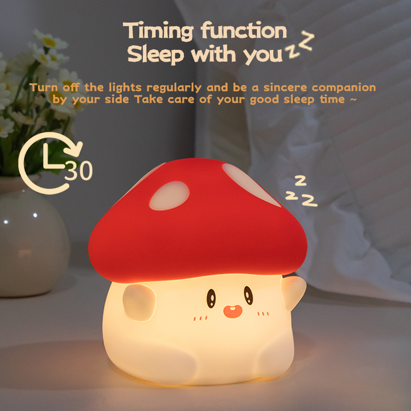 Mushroom Night Light LED Recha - Baby Nursery Equipment review and price