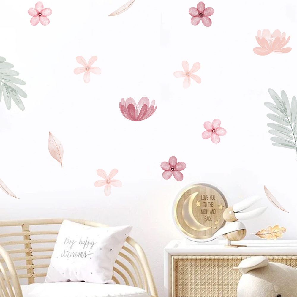 Boho Leaves Botanical DIY Wall - Baby Nursery Diy review and price