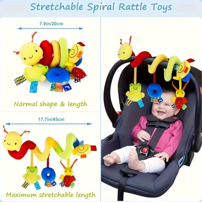Cute Bee Hanging Toy for Baby  - Baby Nursery Unisex review and price
