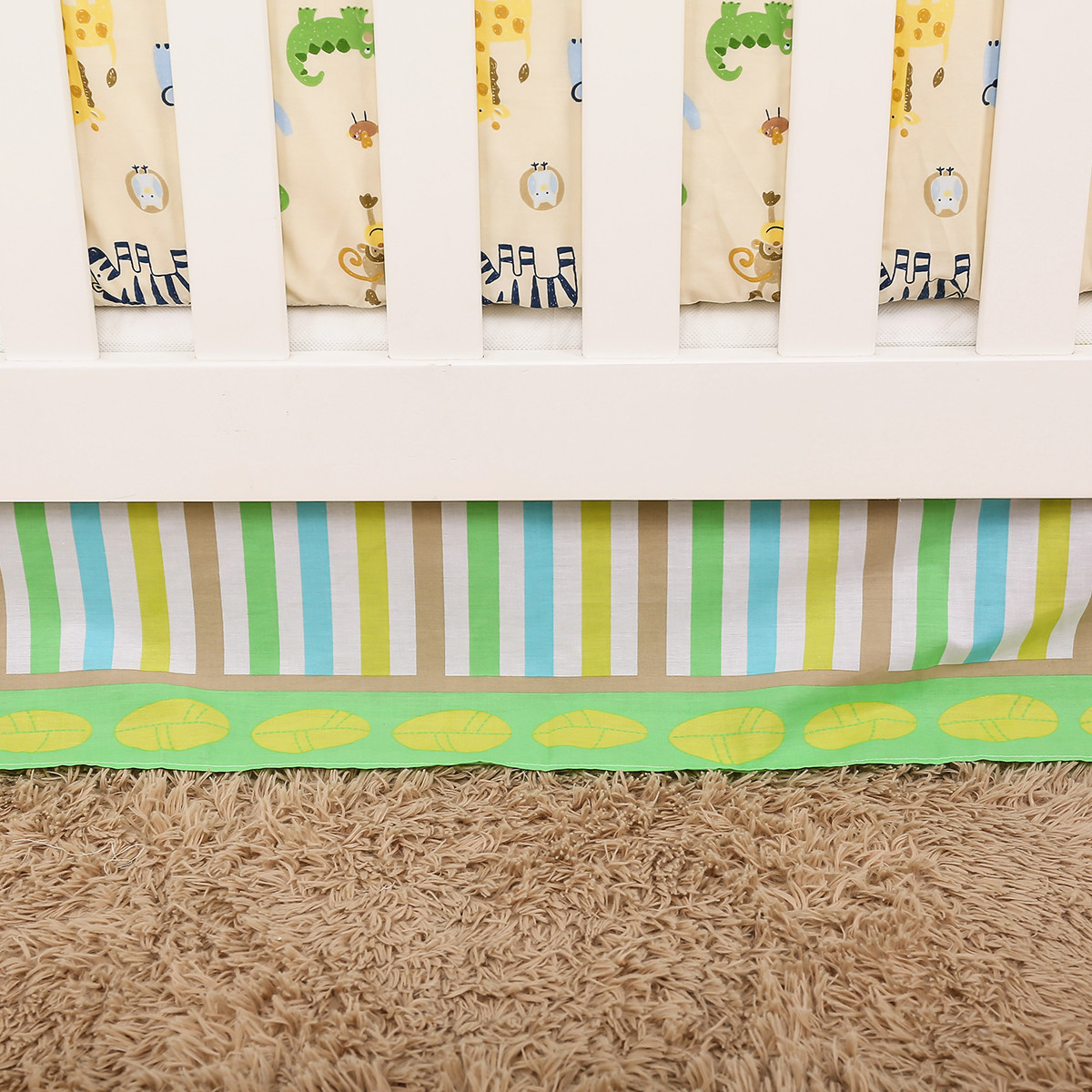 3Pcs Embroidered baby crib bed - Baby Nursery Quilts review and price