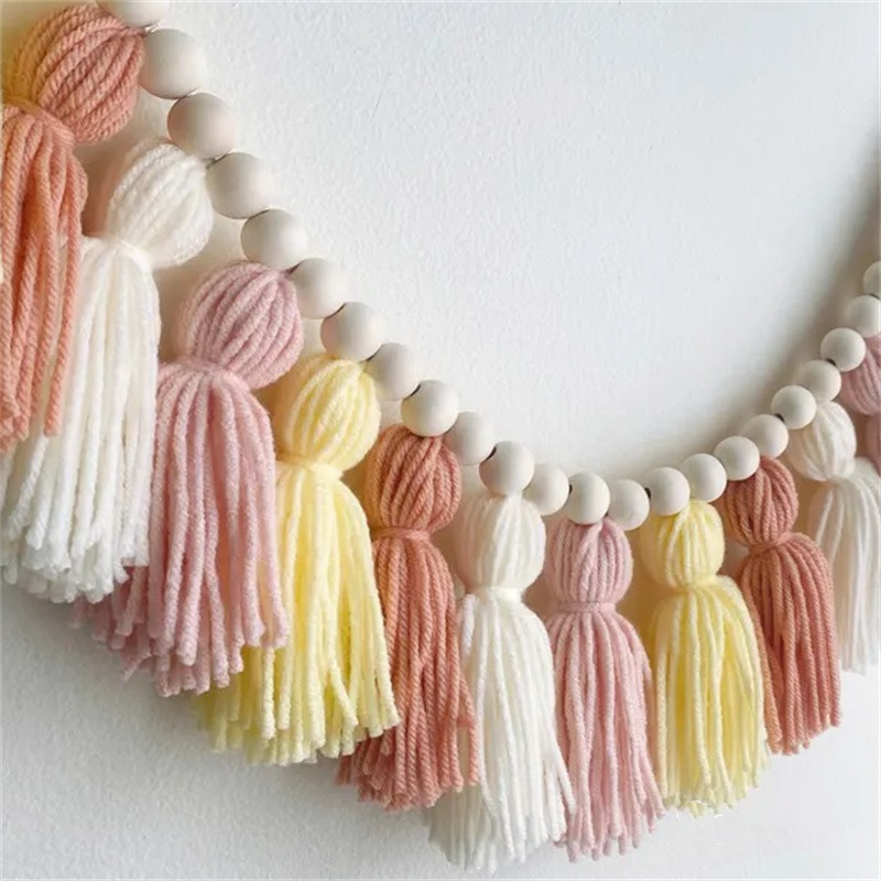 Yellow Boho Tassel Garlands Wa - Baby Nursery Yellow Walls review and price