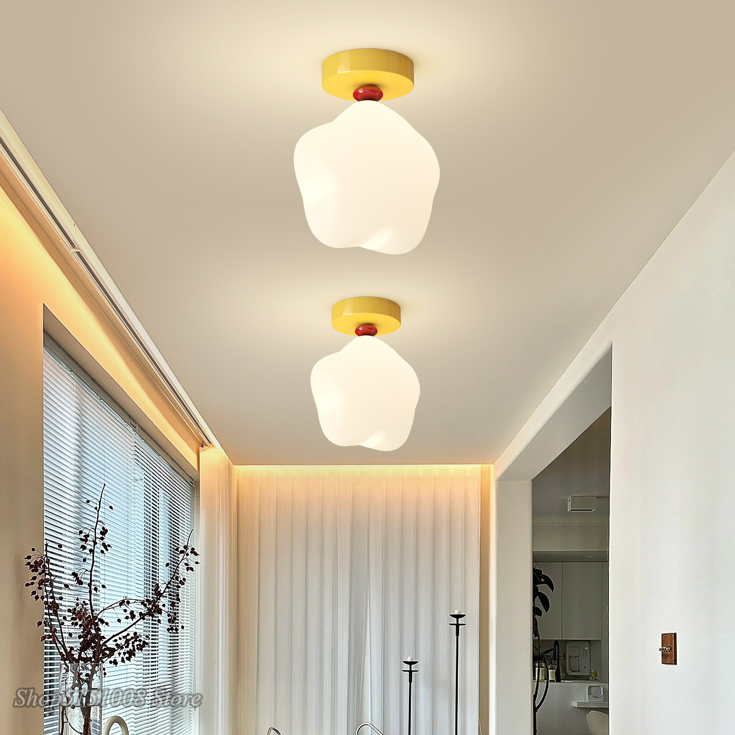 Girl Boy Children's Room  LED  - Baby Nursery Yellow Walls review and price