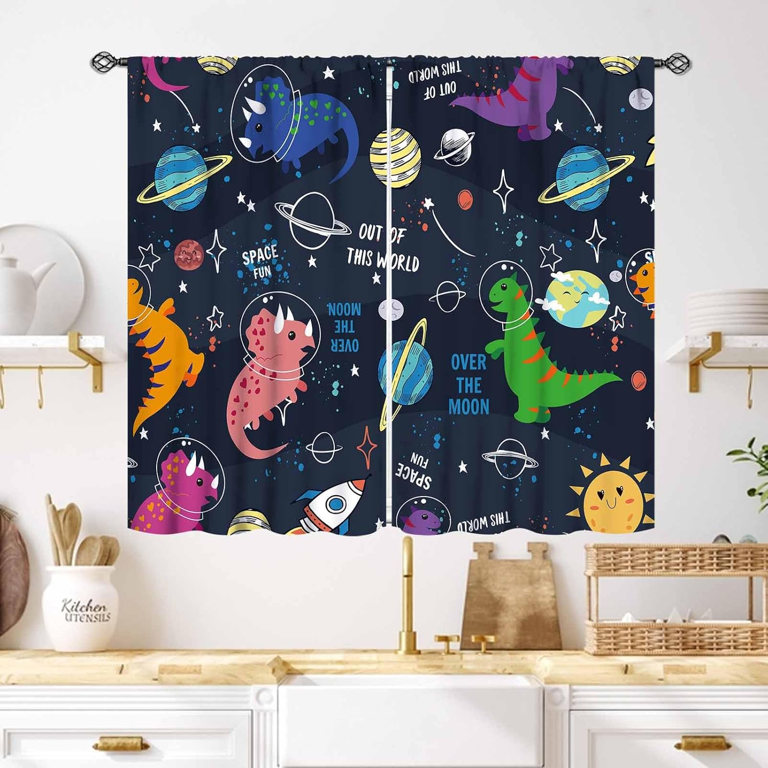 Dinosaur Curtains for Kids Roo - Baby Nursery Themes Boy review and price