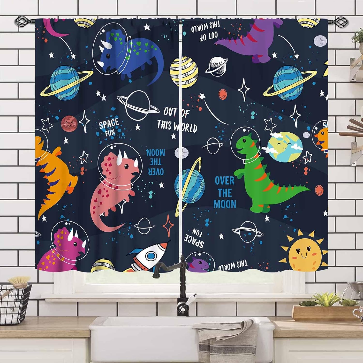 Dinosaur Curtains for Kids Roo - Baby Nursery Themes Boy review and price
