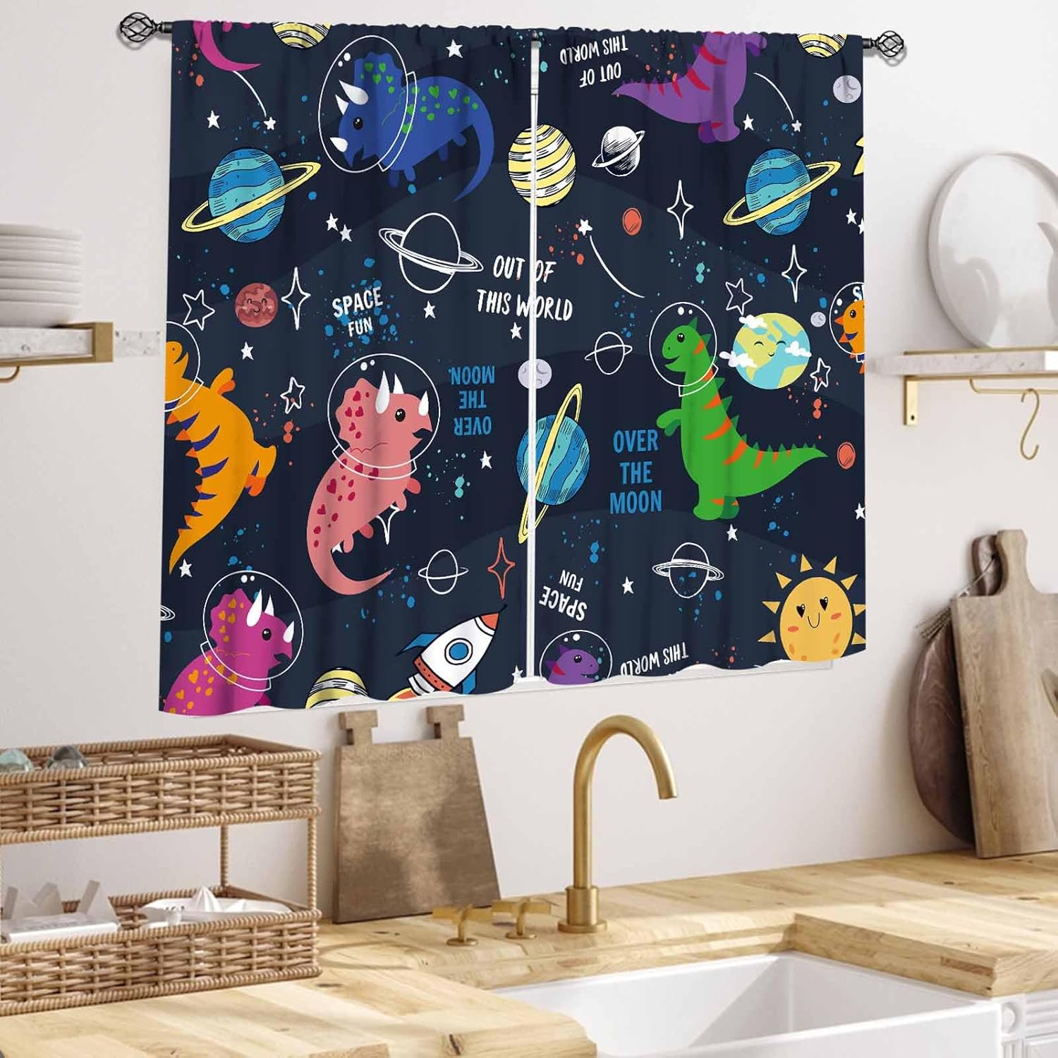 Dinosaur Curtains for Kids Roo - Baby Nursery Themes Boy review and price